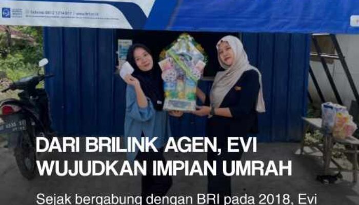 Kembangkan Usaha hingga Wujudkan Impian Umrah, Kisah Evi Bersama BRILink Agen di Lampung Selatan