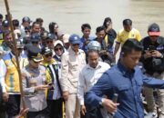 Menteri Pekerjaan Umum Dody Hanggodo Tinjau Langsung Jembatan Way Bungur Kali Pasir Lampung Timur yang Viral