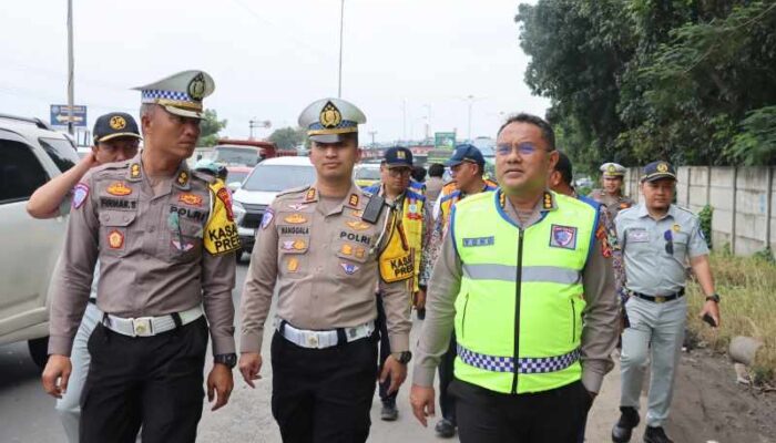 Korlantas Polri Cek Jalan di Bandar Lampung Menjelang Operasi Ketupat 2026
