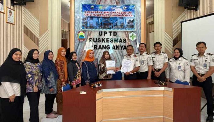 Lapas Narkotika Teken MoU dengan Puskesmas Karanganyar terkait Layanan Kesehatan untuk Napi dan Pegawai