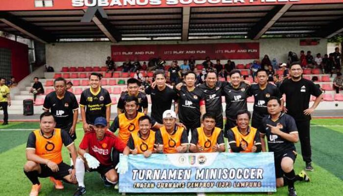 Pemprov Lampung dan IJP FC Perkuat Sinergi Pembangunan Daerah dengan Gelaran Mini Soccer
