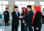 Sekdaprov Lampung Marindo Kurniawan Lantik Media Lisna dan 3 Pejabat Administrator Lainnya