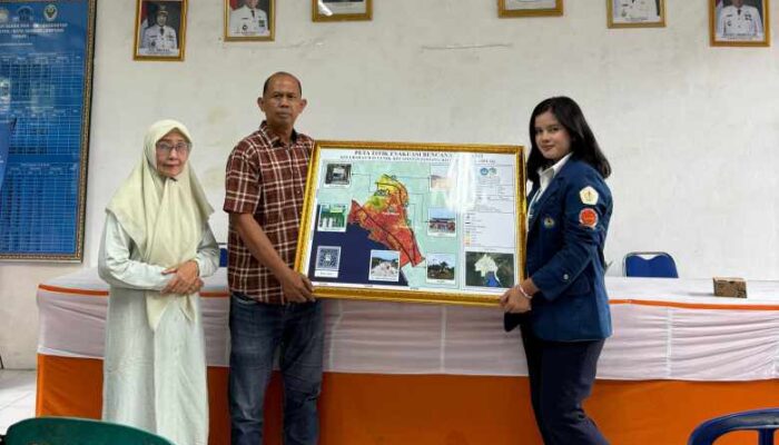 Mahasiswa Unila Susun Peta Jalur Evakuasi Tsunami sebagai Upaya Mitigasi Nasional