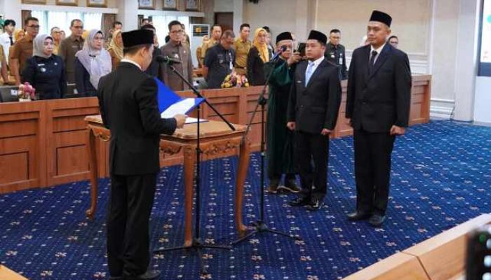 M Zimi Skil Resmi Menjabat Kadis Perindustrian dan Perdagangan Lampung
