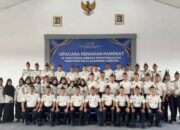 33 Pegawai Lapas Narkotika Bandar Lampung Naik Pangkat