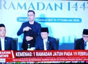 Menteri Agama Tetapkan 1 Ramadan 1447 Hijriah Jatuh pada Kamis 19 Februari 2026