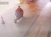 Maling Gasak Motor Jurnalis di Kantor Gubernur Lampung