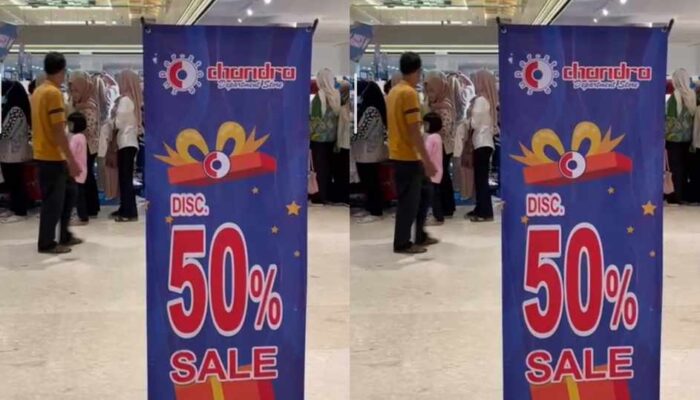 Chandra Diskon 50 Persen All Item Hingga 8 Maret 2026 Wujud dari Perayaan HUT ke-42 Chandra Department Store