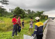 Pengelola Tol Bakter Lakukan Sosilaisasi ke Warga Antisipasi Aktivitas Berisiko di Sekitar JTTS