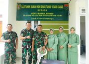 Pangdam XXI Radin Inten Mayjen Kristomei Sianturi Serahkan Rumah Non Dinas Subsidi Dalam Vicon Bersama KASAD Untuk Prajurit Gugur Dan Cacat