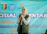 Batin Wulan Istri Gubernur Lampung Rayakan HKG PKK ke-54 dan Serangkaian HUT ke-62 Provinsi Lampung dengan Berbagi 