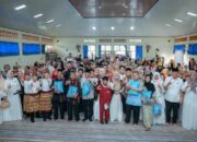 Wagub Lampung dr Jihan Nurlela Berikan Ratusan Paket Sembako untuk Siswa Difabel SLBN PKK Lampung