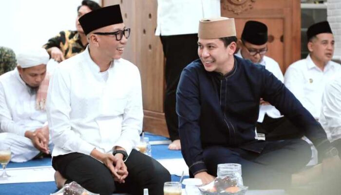Gubernur Lampung Mirza Dihadapan Bupati Lamsel Egi Ajak Masyarakat Jaga Persatuan