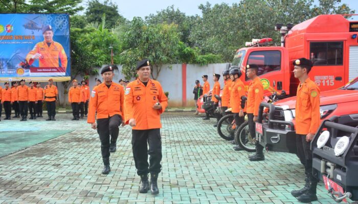Basarnas Lampung Siagakan 135 Personel untuk Amankan Arus Mudik Lebaran 2026