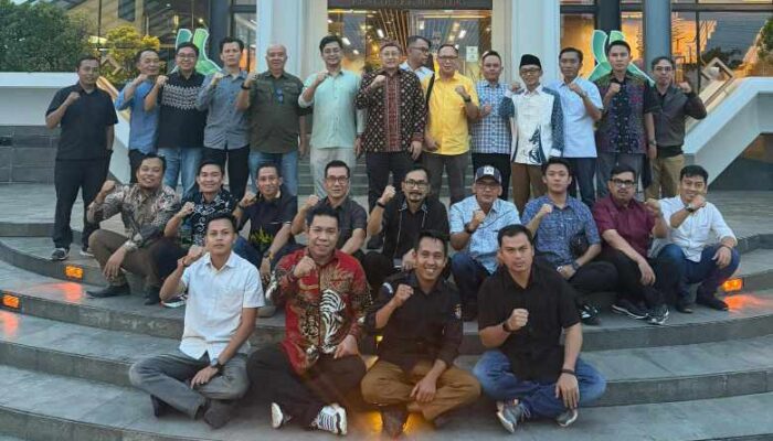 Anas Urbaningrum Halal Bihalal dengan Presidium KAHMI Lampung