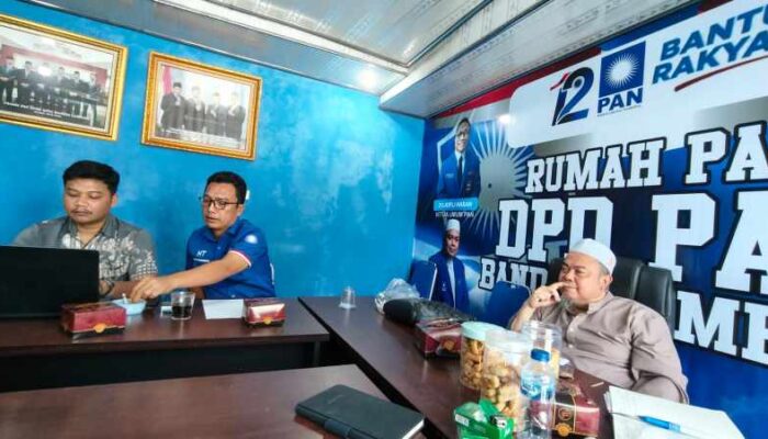 Ketua DPD PAN Bandar Lampung Firmansyah Dorong Kader Muda Tampil dalam Regenerasi Kepemimpinan