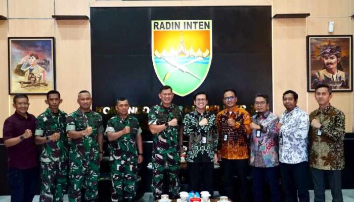 Pangdam XXI Radin Inten Mayjen Kristomei Terima Audiensi PLN UIP Sumbagsel
