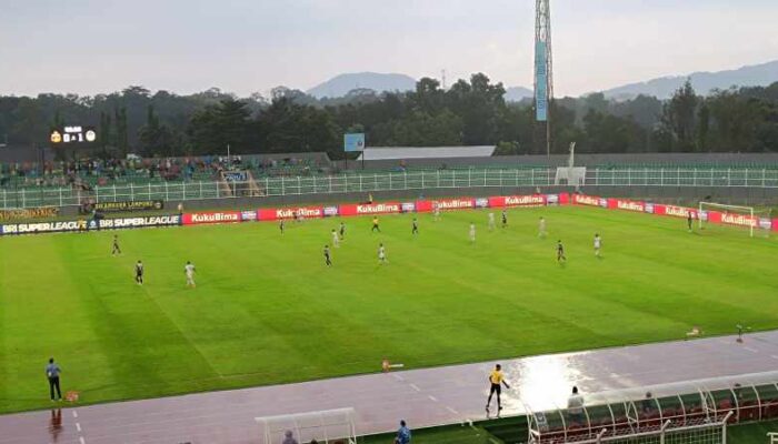 PSIM Yogyakarta Ungguli Bhayangkara FC 1-0 Menit 9 Babak Pertama 