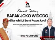 Presiden ke-7 Republik Indonesia Jokowi Akan ke Lampung 26-28 Juni 2026