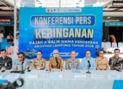 Wagub Lampung dr Jihan Meluncurkan Keringan Pajak Kendaraan Bermotor Hingga 31 Agustus 2026