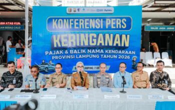 Wagub Lampung dr Jihan Meluncurkan Keringan Pajak Kendaraan Bermotor Hingga 31 Agustus 2026