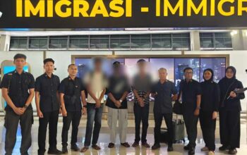 Imigrasi Bandar Lampung Deportasi 3 Pelajar Asing Asal Sudan karena Meresahkan Warga Pringsewu