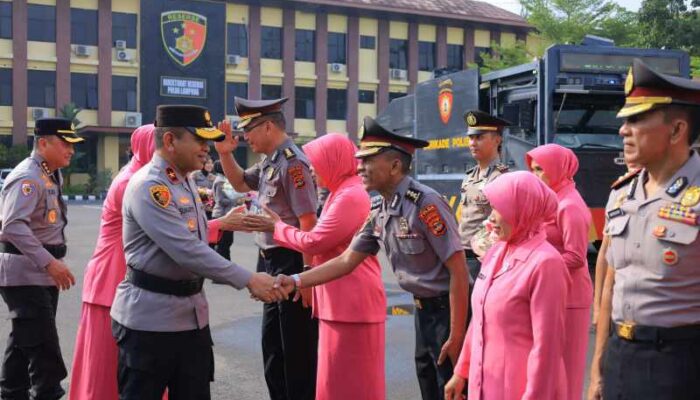 Naik Pangkat Bukan Cuma Seremonial, Wakapolda Lampung: Harus Makin Dekat dan Dicintai Rakyat