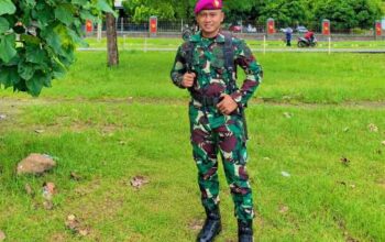 Aksi Heroik Prajurit Jawara Brigif 4 Marinir/BS Sertu Mar Rico Sumantri, Selamatkan Seorang Anak Saat Kebakaran Kmp Batumandi