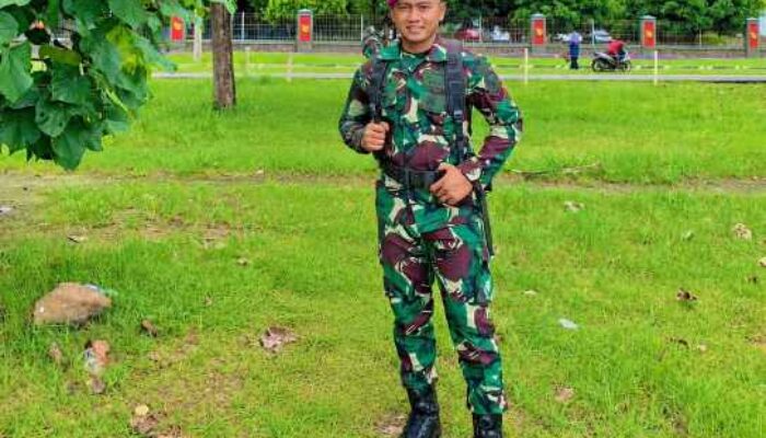 Aksi Heroik Prajurit Jawara Brigif 4 Marinir/BS Sertu Mar Rico Sumantri, Selamatkan Seorang Anak Saat Kebakaran Kmp Batumandi